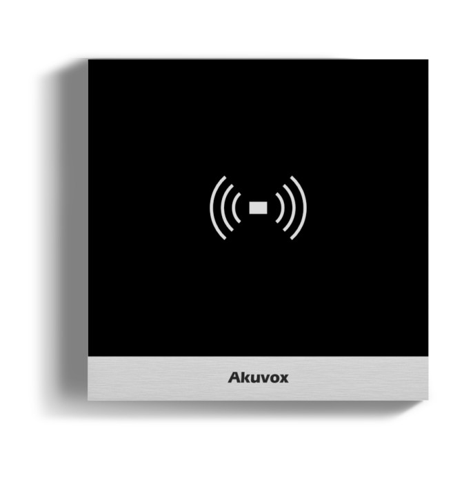 IP-basierende RFID-Leser Akuvox A01 (125kHz & 13.56MHz), inklusive Unterputzdose