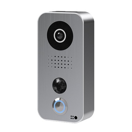 Doorbird D101S Aufputz Netzwerk-Video-Sprechanlage (WLAN oder LAN) - silber