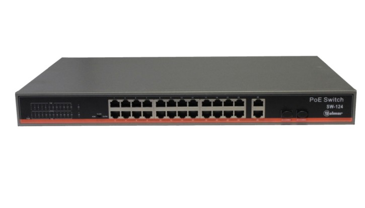 SW-124 24+2-port PoE Switch