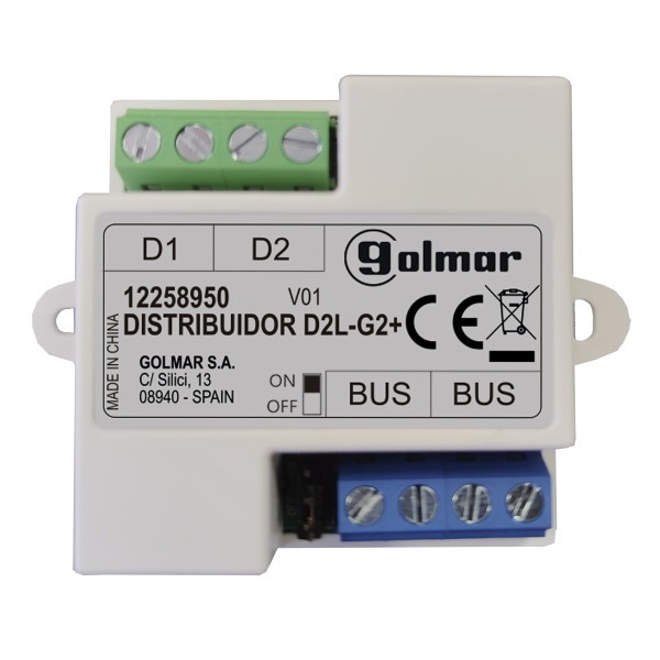 Video distributor D2L-G2+ for 2 monitors