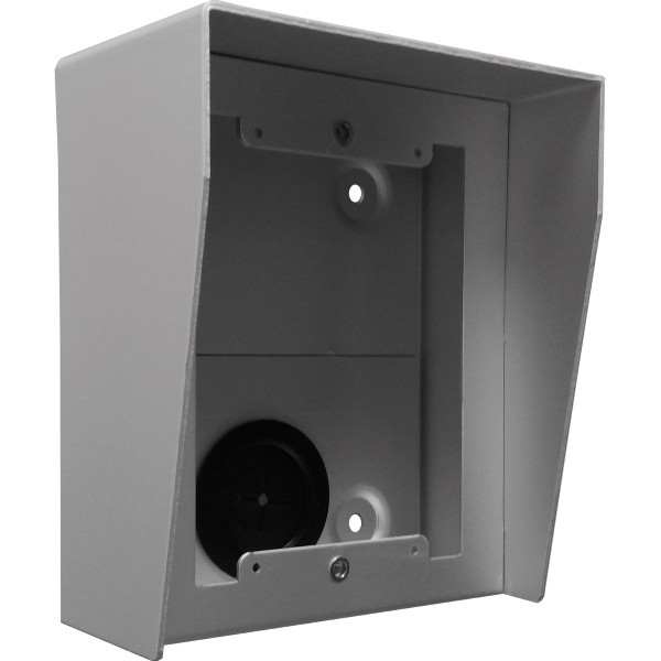 N871/AL surface box with integrated rain shield