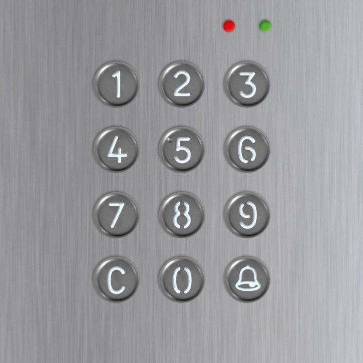 NX3301/GB2 Codetastatur zum Wählen der Wohnungsnummer