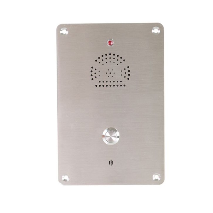 Flush-mounted 4G+GSM doorphone